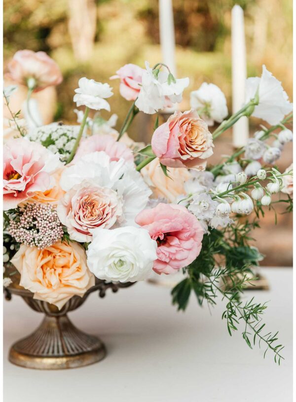 Selecting your wedding flowers